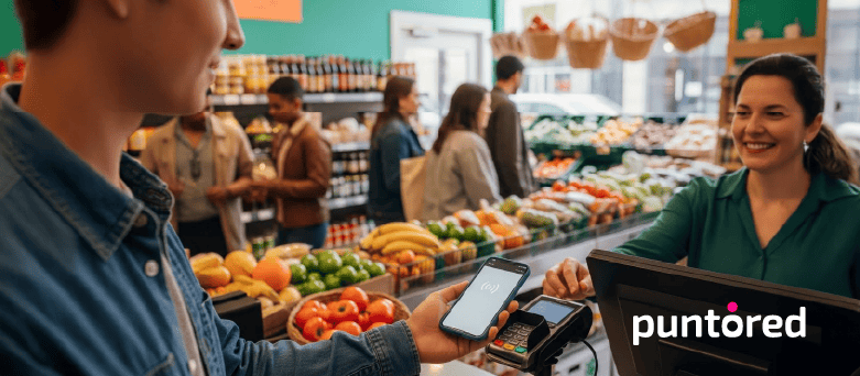 Emprendedores y comercios colombianos usando pagos digitales para crecer y acceder a servicios financieros.