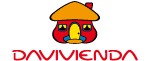 A red bird with yellow beak and a yellow roof.